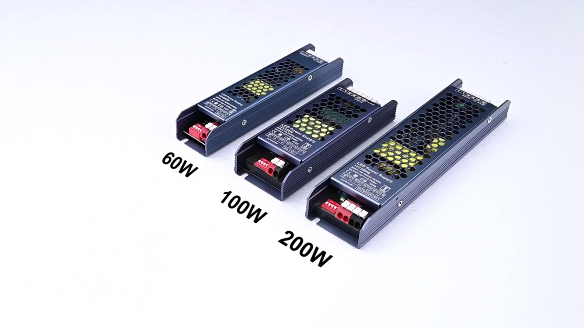 Image of GOMING CE Ultra Thin 12V 60W Power Supply LED Driver AC 100-130V to DC 12V 5A Lighting Transformer Constant Voltage for LED Strip Light