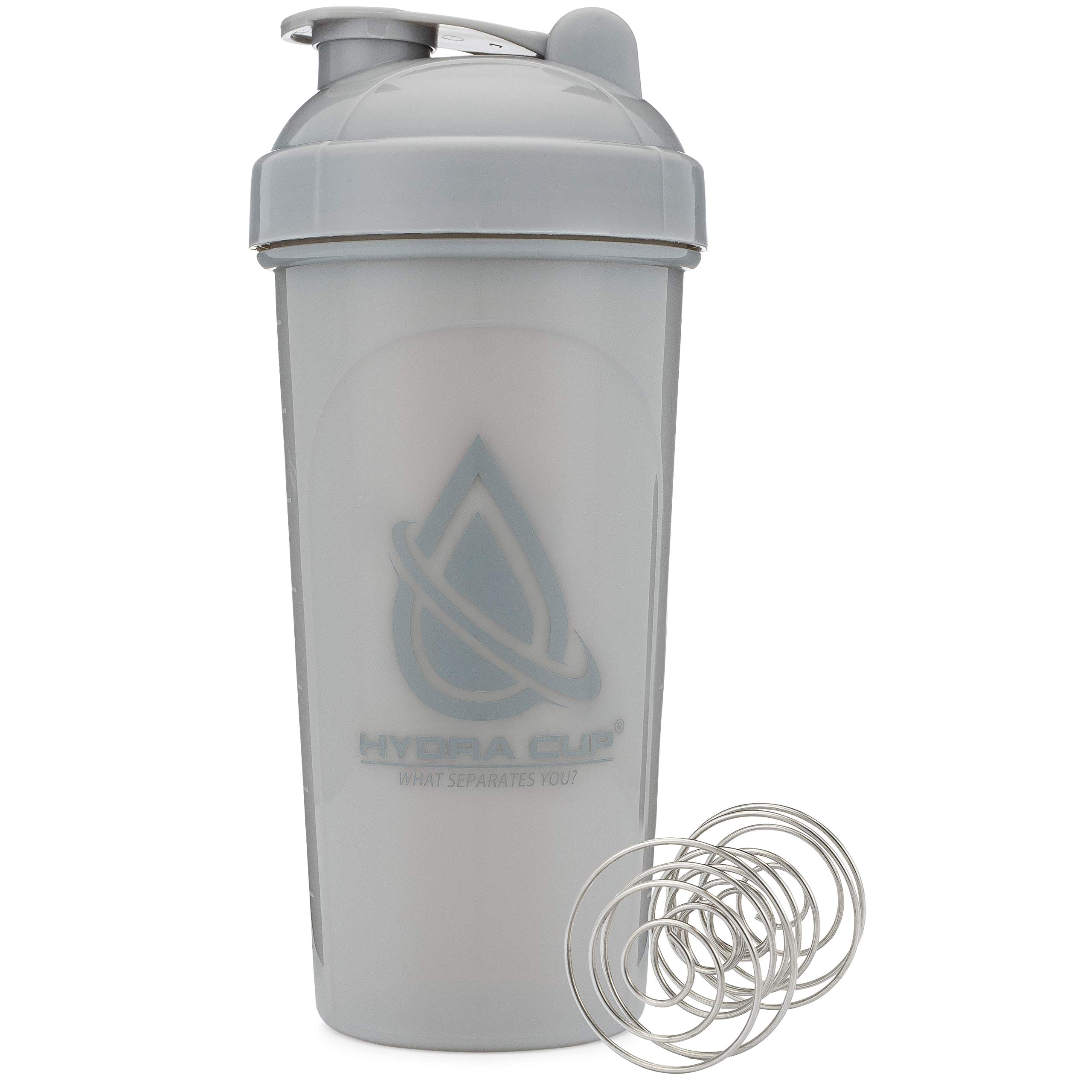 Buy Hydra Cup [6 Pack] 28Ounce Shaker Bottles with Wire Whisk Balls