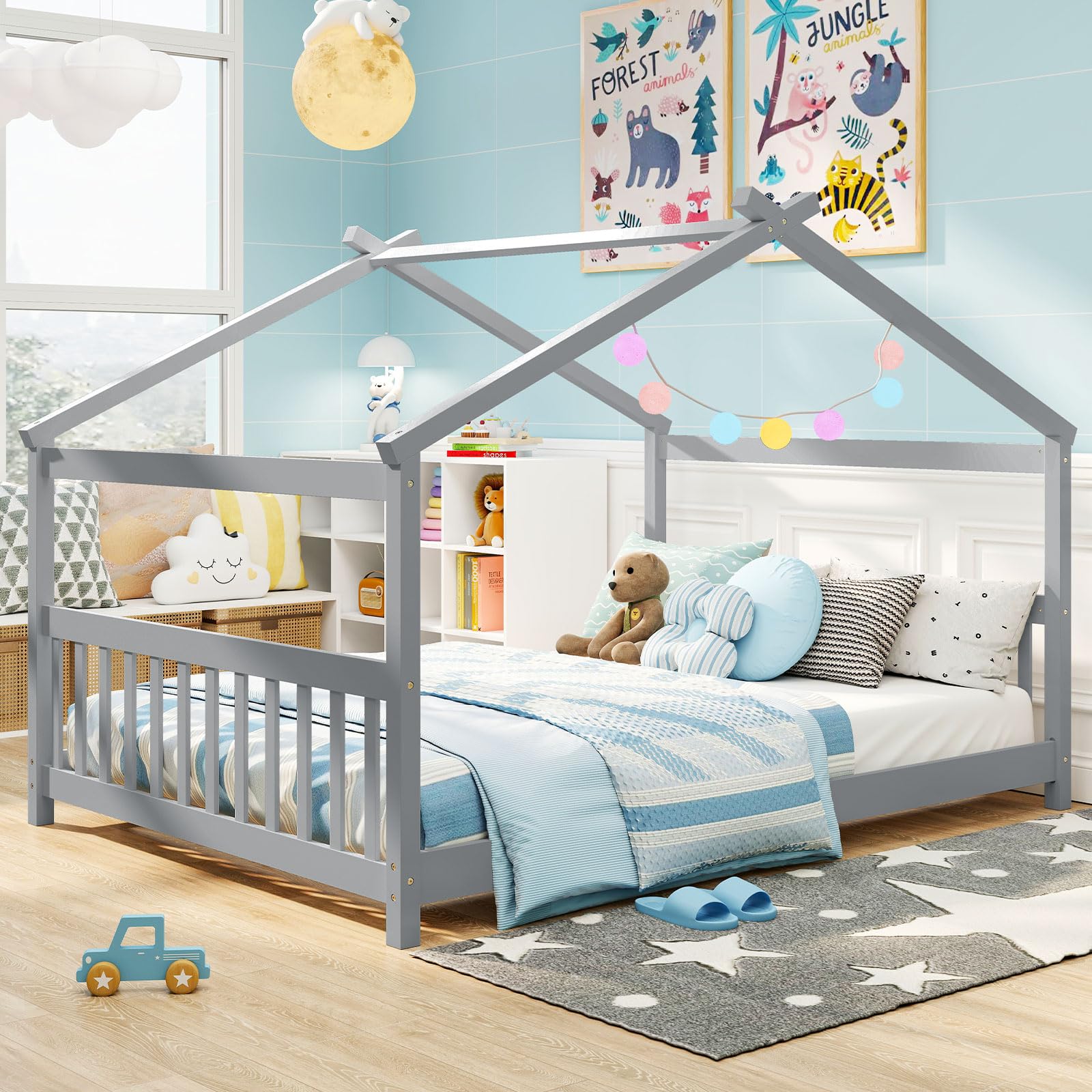 Giantex Full House Bed