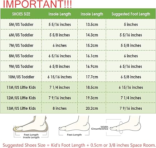 Miniatura 5 de GINFIVE Sandalias para niñas pequeñas, sandalias para niñas y niños pequeños