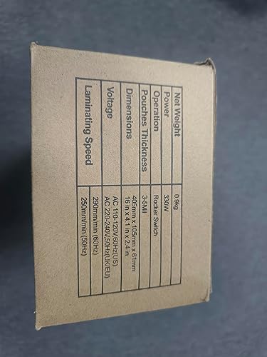 Miniatura 8 de Laminator A3 Laminator Machine with 50 Laminating Pouches,70s Fast Warm-up,13 Inches Cold and Thermal Laminator with Build in Paper Trimmer and