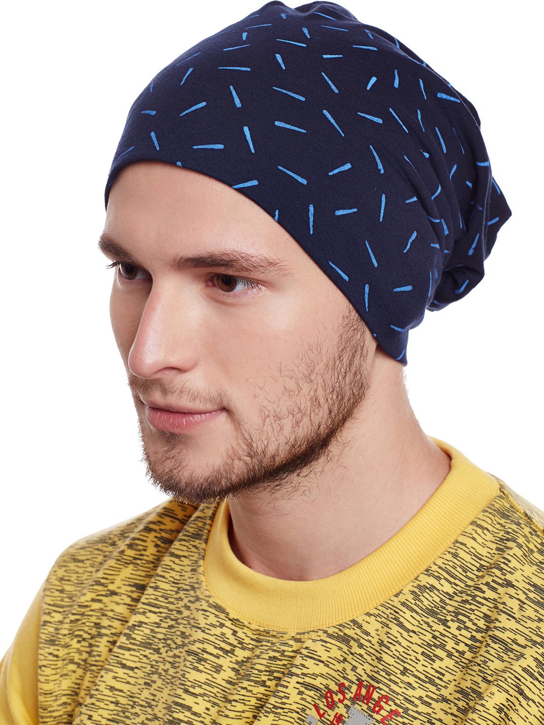 Mack JONNEY Regular Fit Multicolor Men Cotton Blend Beanie Cap(Pack of 3-MACK634047), Free Size 2