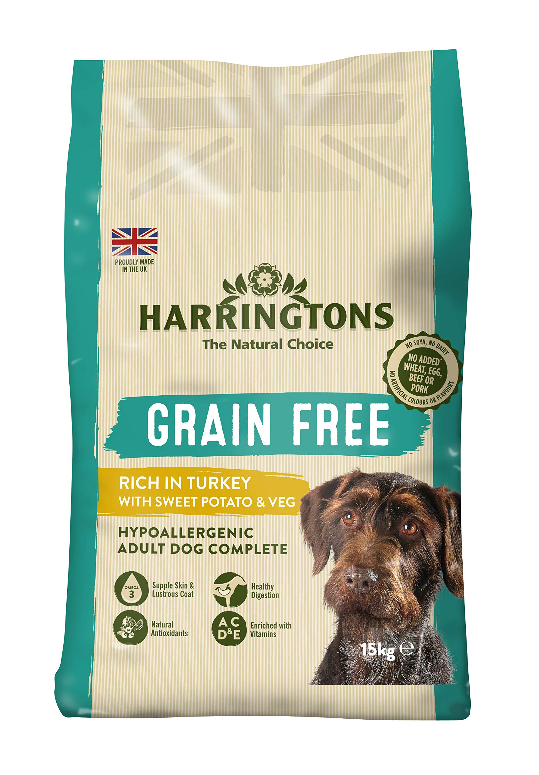 harringtons hypoallergenic salmon and sweet potato 5kg