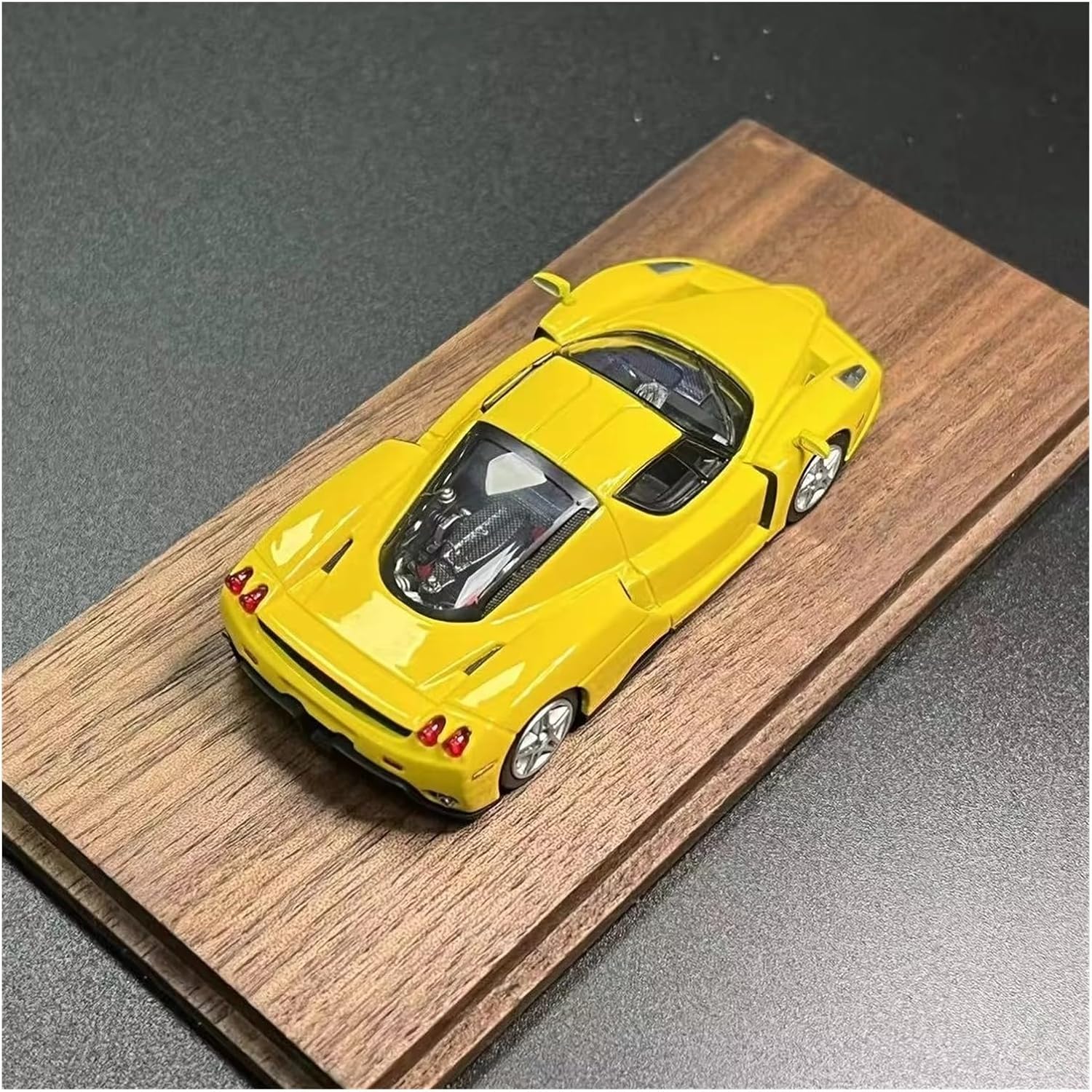 1/64 for ENZO2024 Collection Gift Scale Diecast Model Car(Yellow B,No Box)