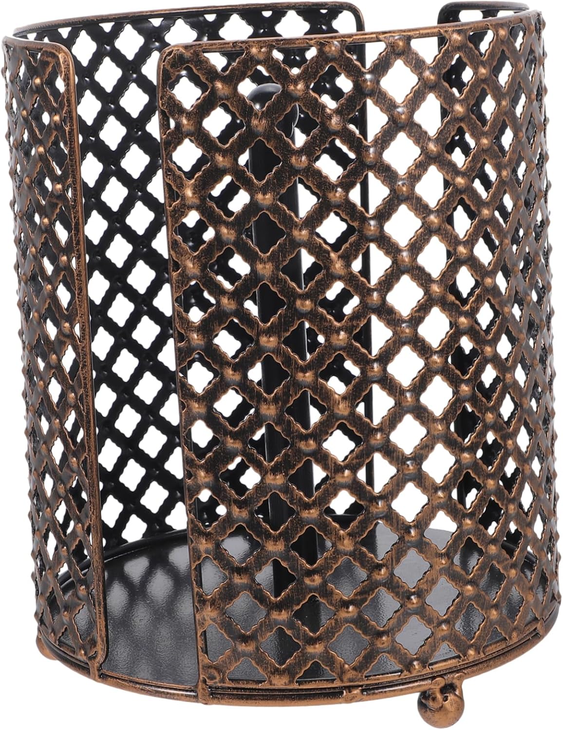 Luxshiny Iron Toilet Paper Holder Multi-Purpose Roll Paper Holder Kitchen Supplies