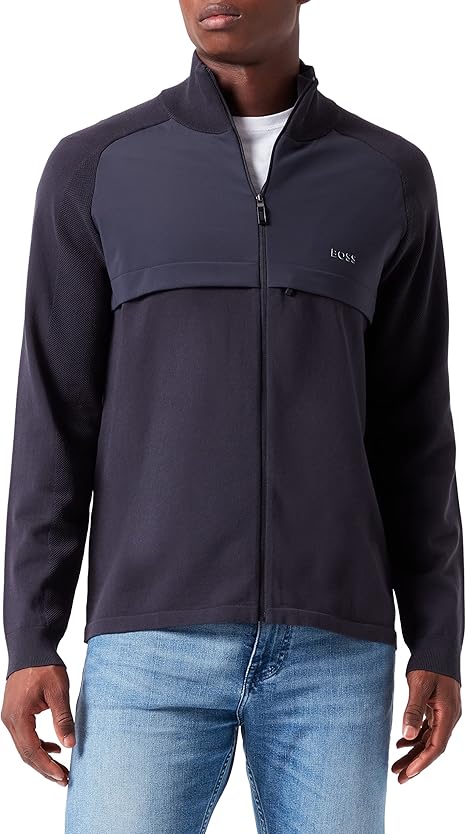 Chaqueta Hugo Boss Hombre Sudadera Con Capucha BOSS Skaz Para