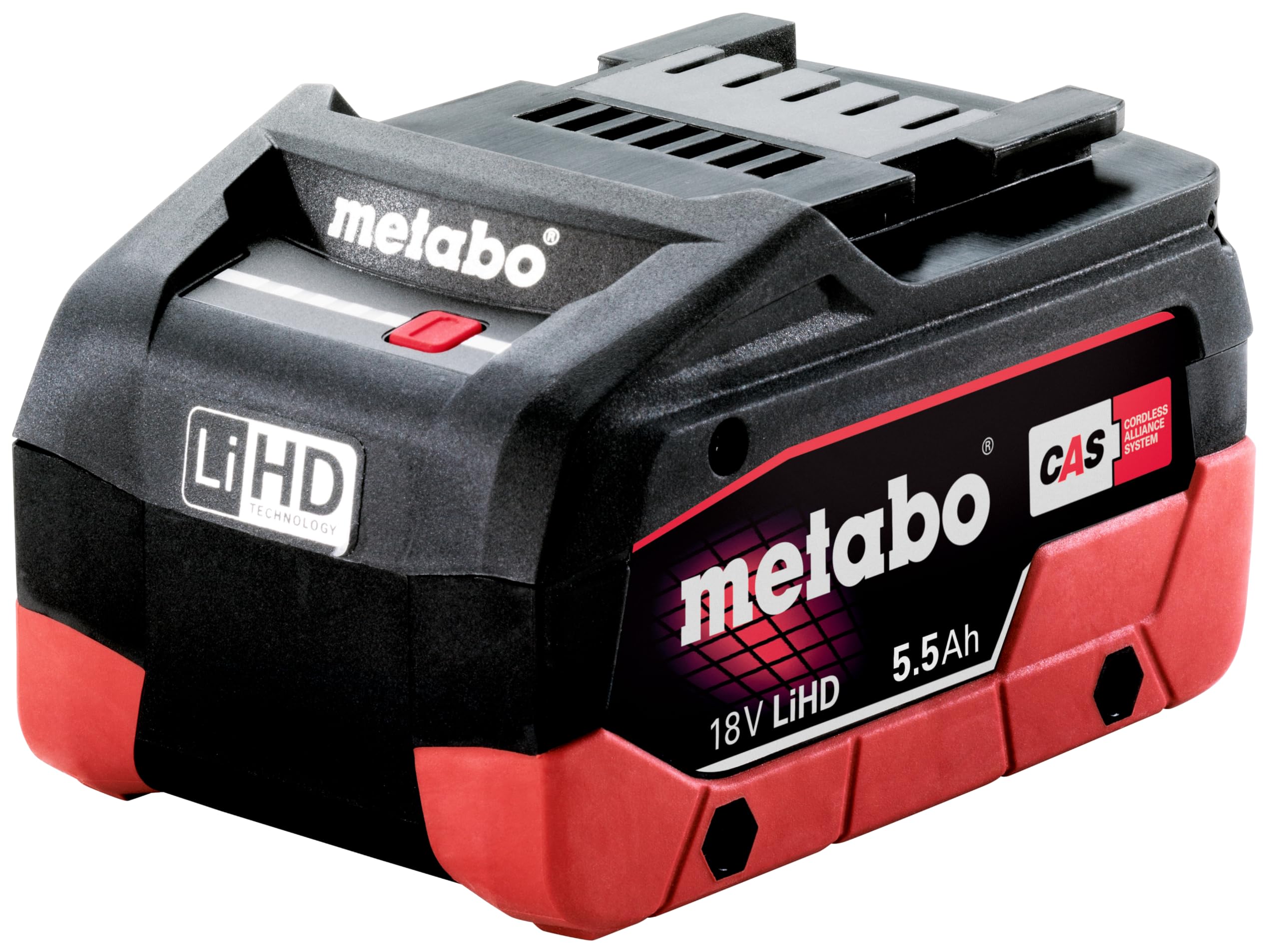 METABO 685122000 Juego Batería de recambio destornillador de batería | Combo System Set para dispositivos con 2 baterías de 5,5 Ah y cargador rápido, apto para 12 hasta 36 V, nevera y máquinas