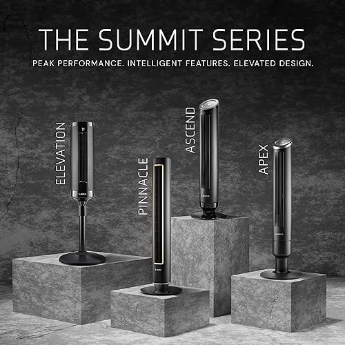 Miniatura 8 de LASKO Ventilador de torre ajustable de elevación de 42 a 54 pulgadas, ventilador de pedestal, flujo de aire de 31 piess, silencioso 28 dB,