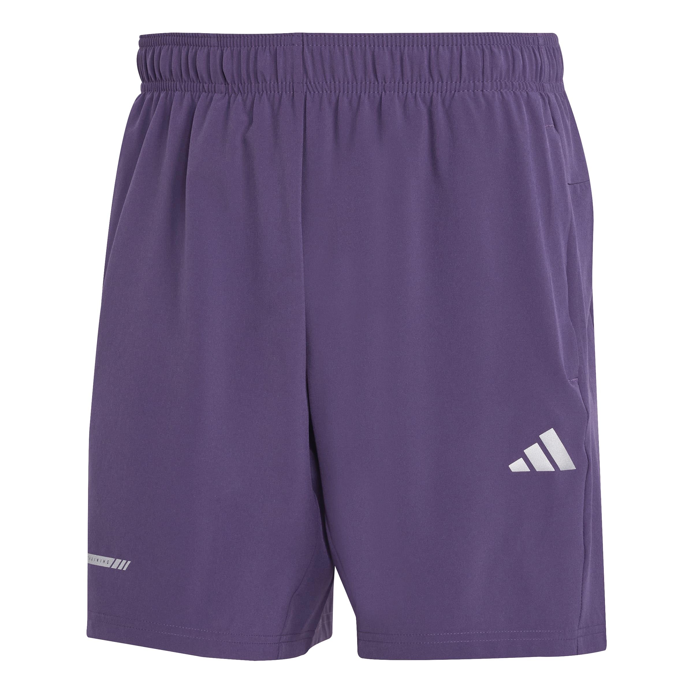 adidas Men's Training Essentials Holiday Pack Short, Aurora Plum, S 7 inch