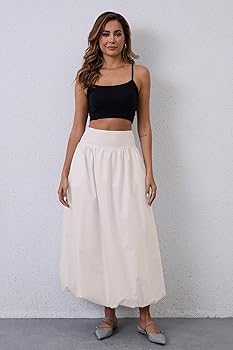 Blair high waist skirt beige Mサイズ ANDMARY】Blair high waist skirt