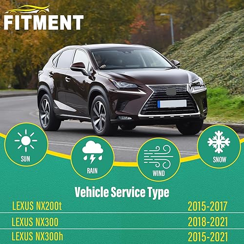 Vista 186 de 26" 20" 16" Windshield Wiper Blades Replacement for Dodge Grand Caravan 2008-2020 / Chrysler Town & Country 2008-2016 Premium All Weather Front Rear