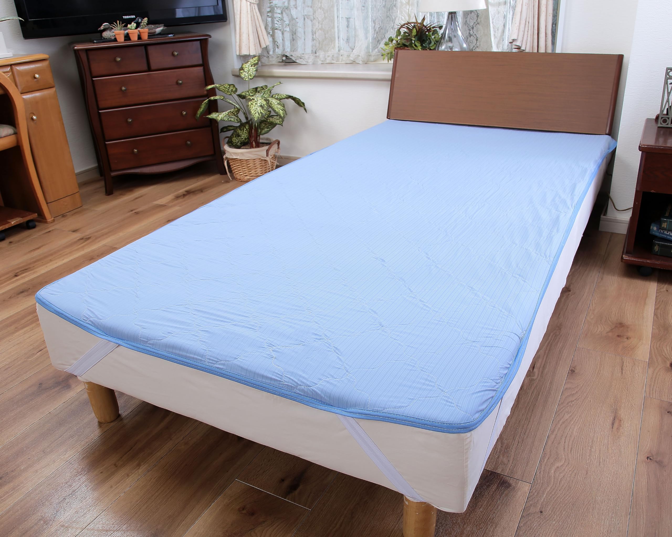 Amazon｜冷感シーツ シングル 約100x200cm 接触冷感 Q-MAX0.555