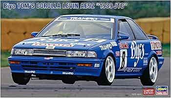 長谷川 1/24 カローラレビン AE92 GT-Z & トムス JTC セット ハセガワ、1/24模型「バイヨ トムス カローラ レビン AE92 “1989