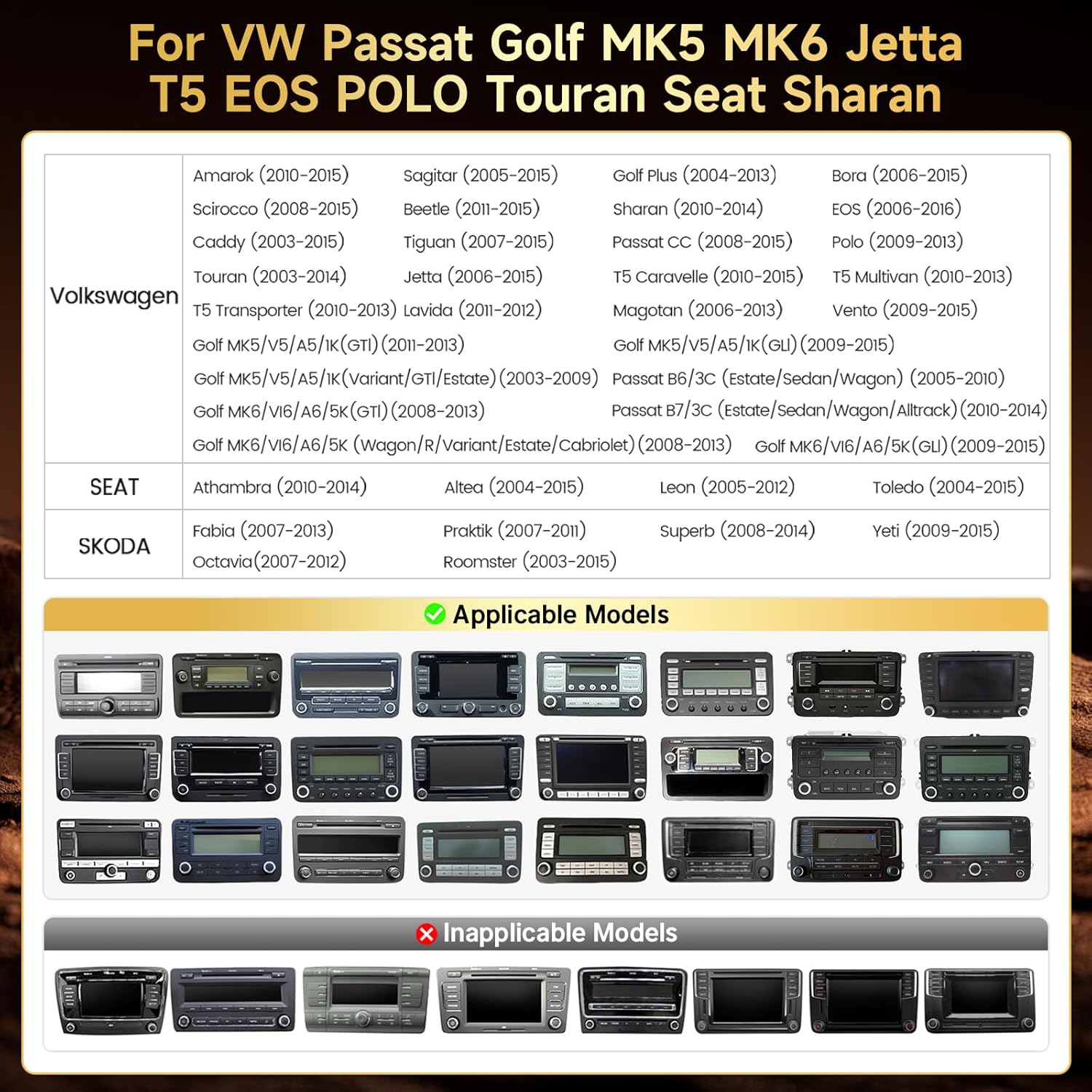 Naifay 8Core Android Car Radio for Volkswagen VW Passat Beetle Tiguan Touran Caddy Seat Golf MK5 MK6, 7inch Touchscreen for Jetta Stereo with CarPlay Android Auto Bluetooth GPS WiFi FM Camera MIC