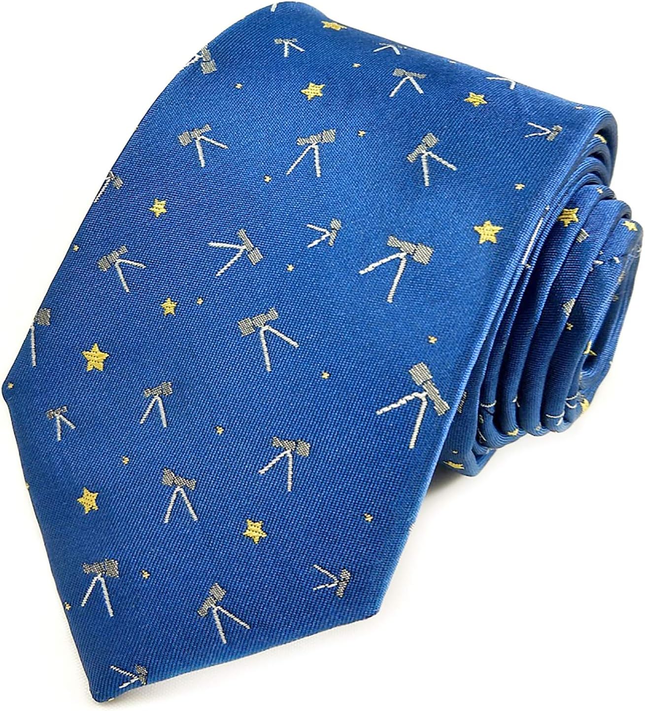 Astronomy Necktie - Astronomer Necktie - Astrology Necktie - Stargazing Gift - Astrology Gift - Telescope Gift - Stargazer Gift for Men
