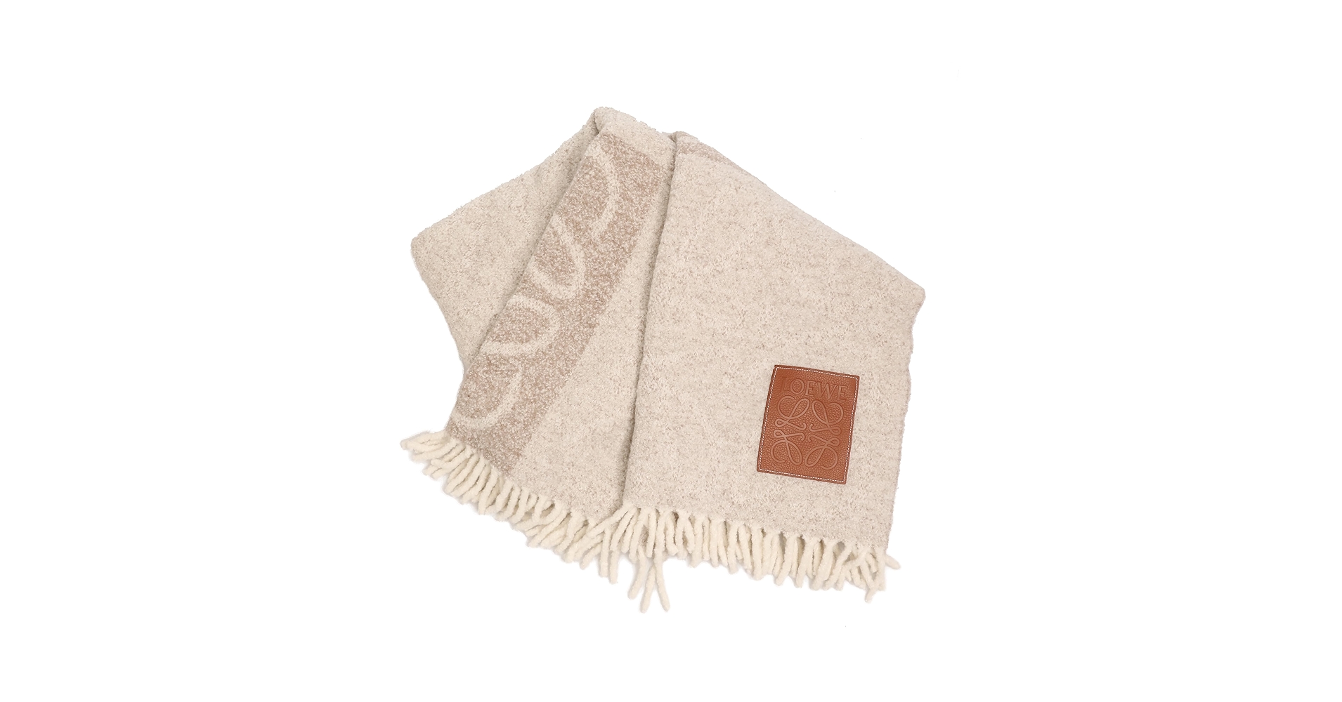 Amazon｜[ロエベ] ブランケット レディース 大判 192X140cm アナグラム