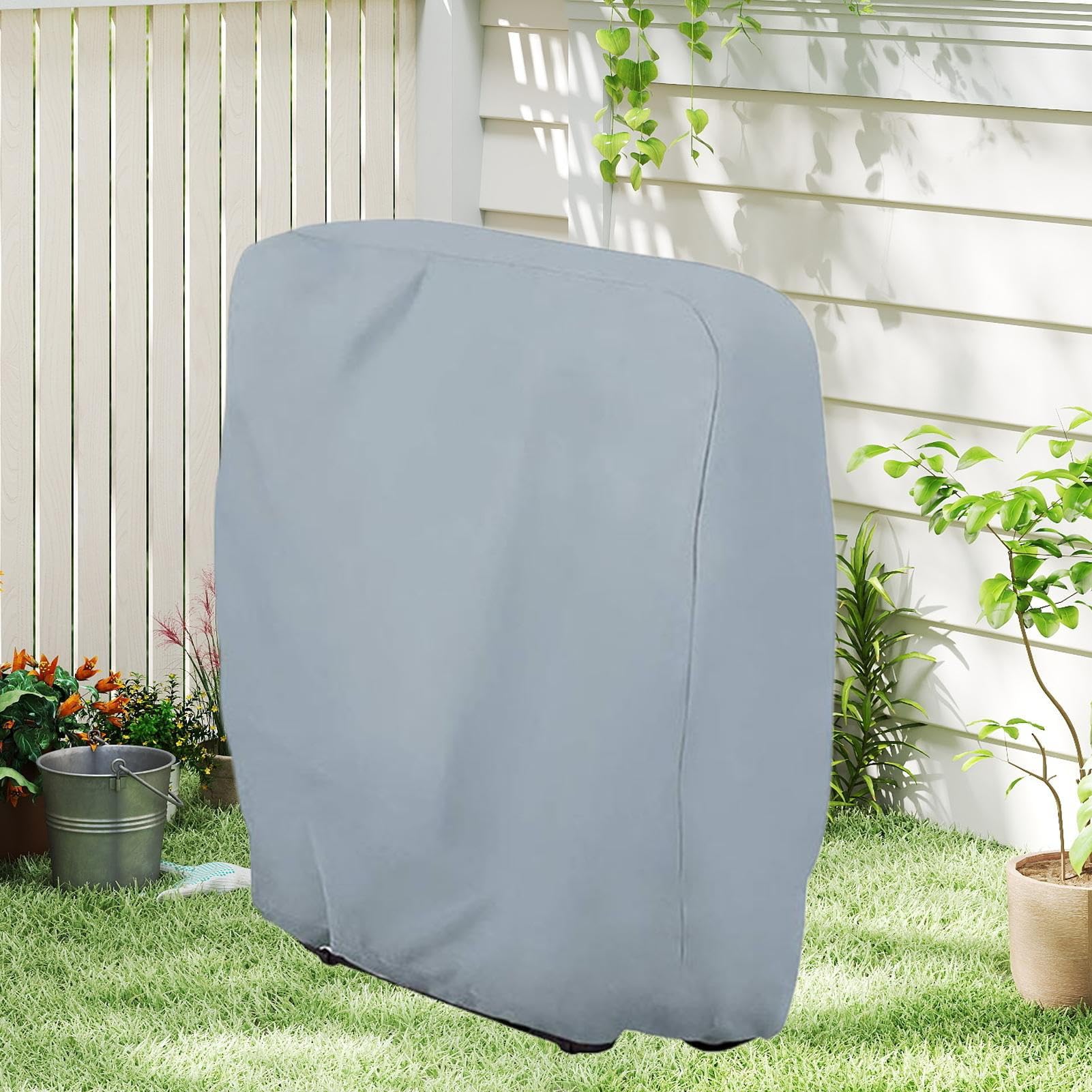 Fundas para Sillas Plegables 2 Unidades Antipolvo Silla Plegable Jardín