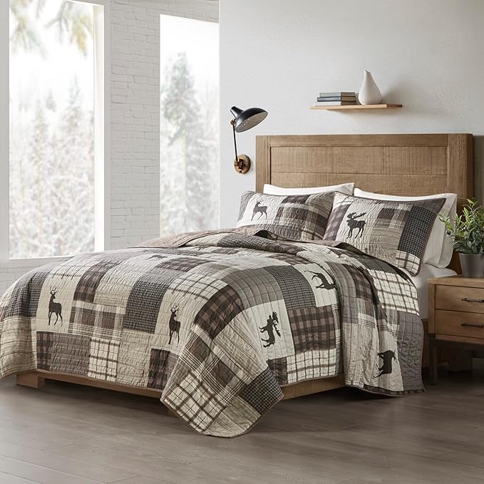 Woolrich Reversible Quilt Set Cottage Styling Reversed to