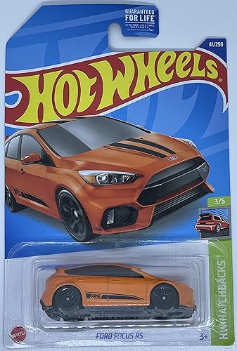 Miniatura 1 de Hot Wheels Ford Focus RS 2022 - Hatchbacks 3/5 [naranja] #41/250