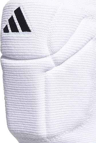 Miniatura 3 de adidas Rodilleras de voleibol Elite unisex para adultos, blanco/negro, talla L