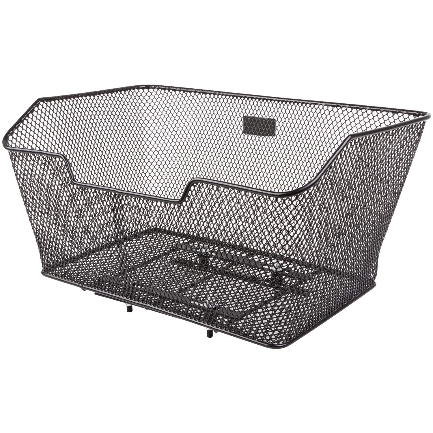 Image secondaire de M-Wave Ba-RM XXL Panier métallique Adulte Unisexe, Noir, 27,5 x 48,5 x23/15 cm