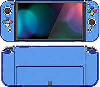 Vista 8 de PlayVital AlterGrips - Funda protectora brillante para Nintendo Switch OLED, agarre ergonómico para Joycon, carcasa delgada acoplable para Switch