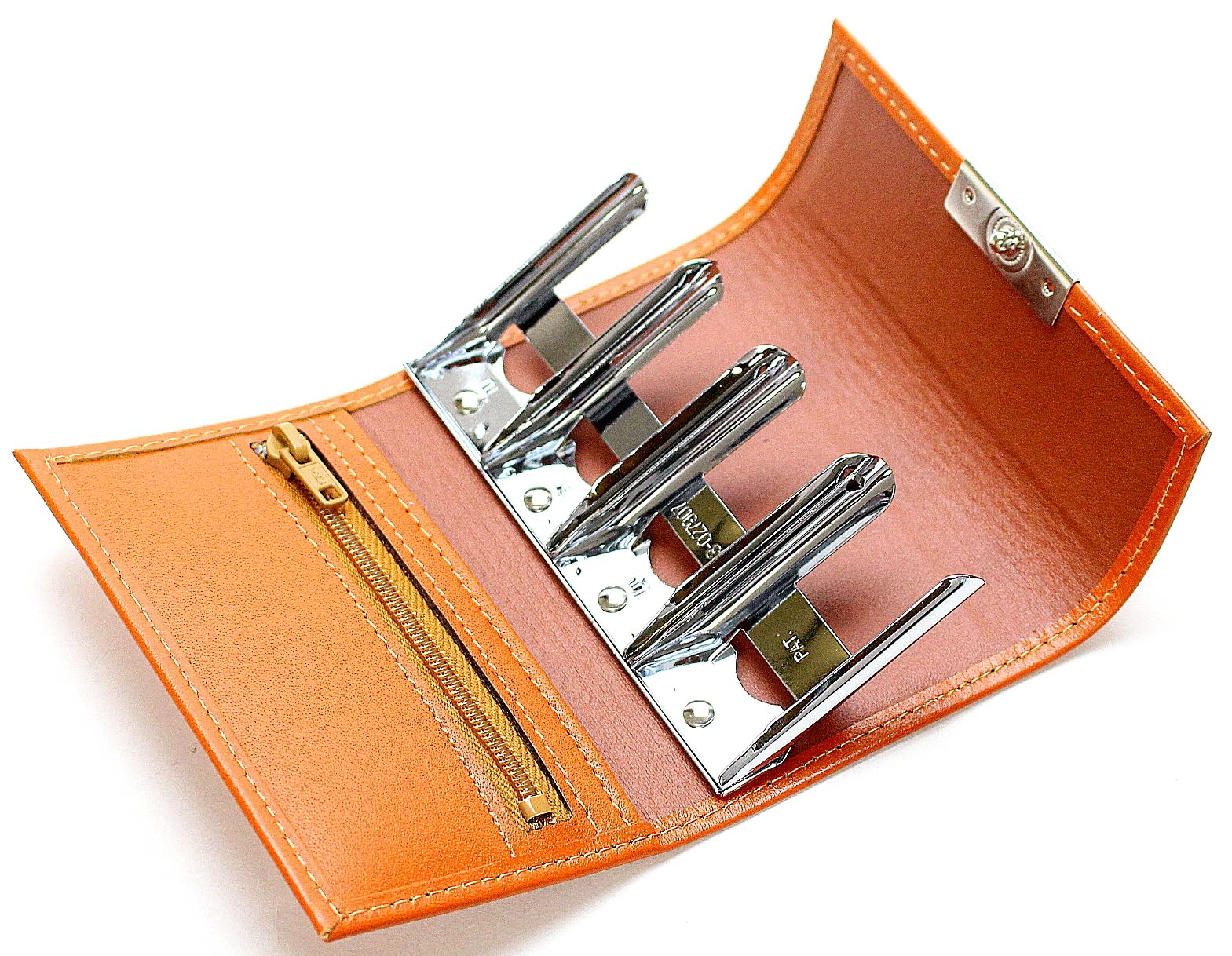 Men's Company Coin Purse, Leather, Camel