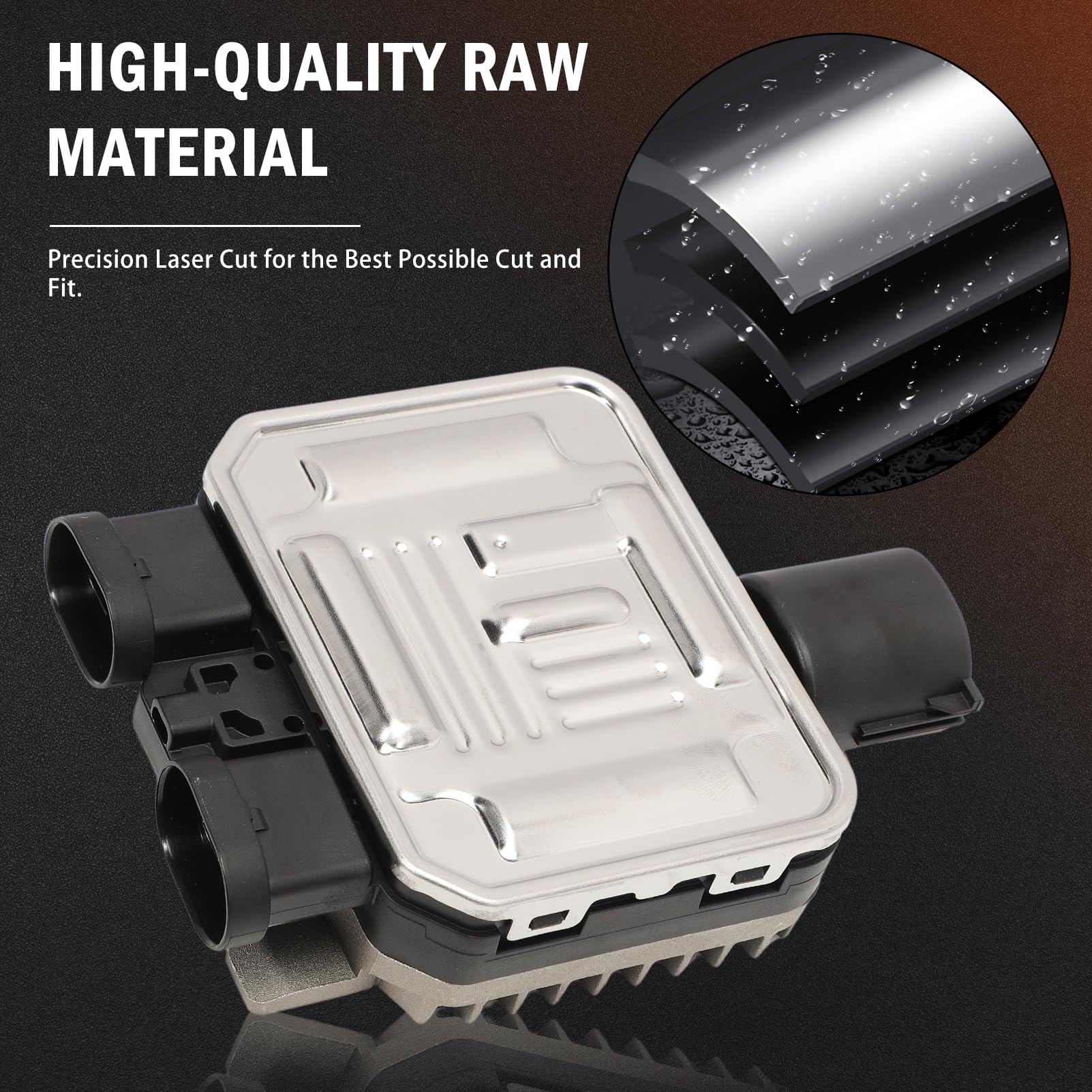 Radiator Fan Control Module For Range Rover Evoque, Discovery Sport, LR2 / Freelander 2 - Replaces LR045248, LR100364 (2012-2016 Models)