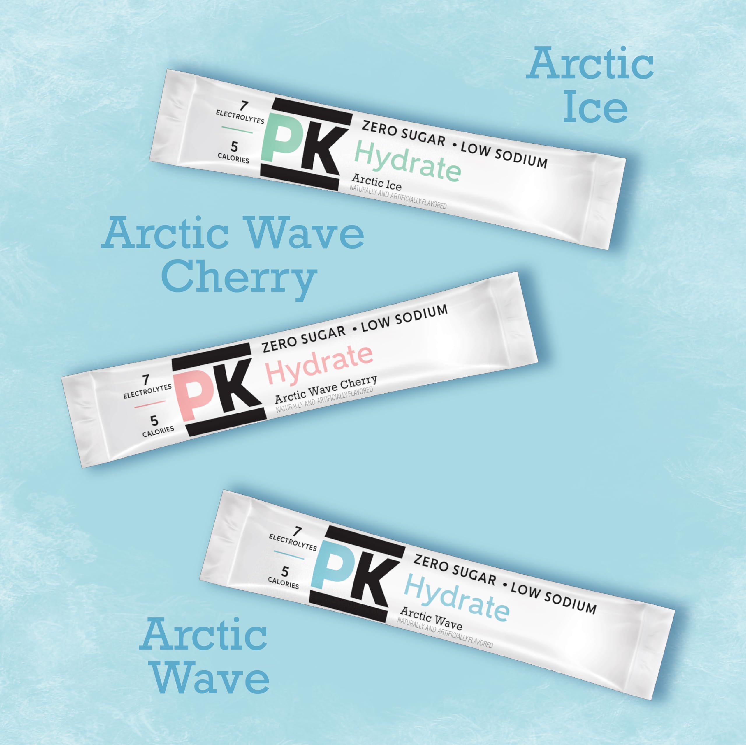 Pure Kick Hydration Pulvergetränke-Mischung, Arctic Variety Pack, 30