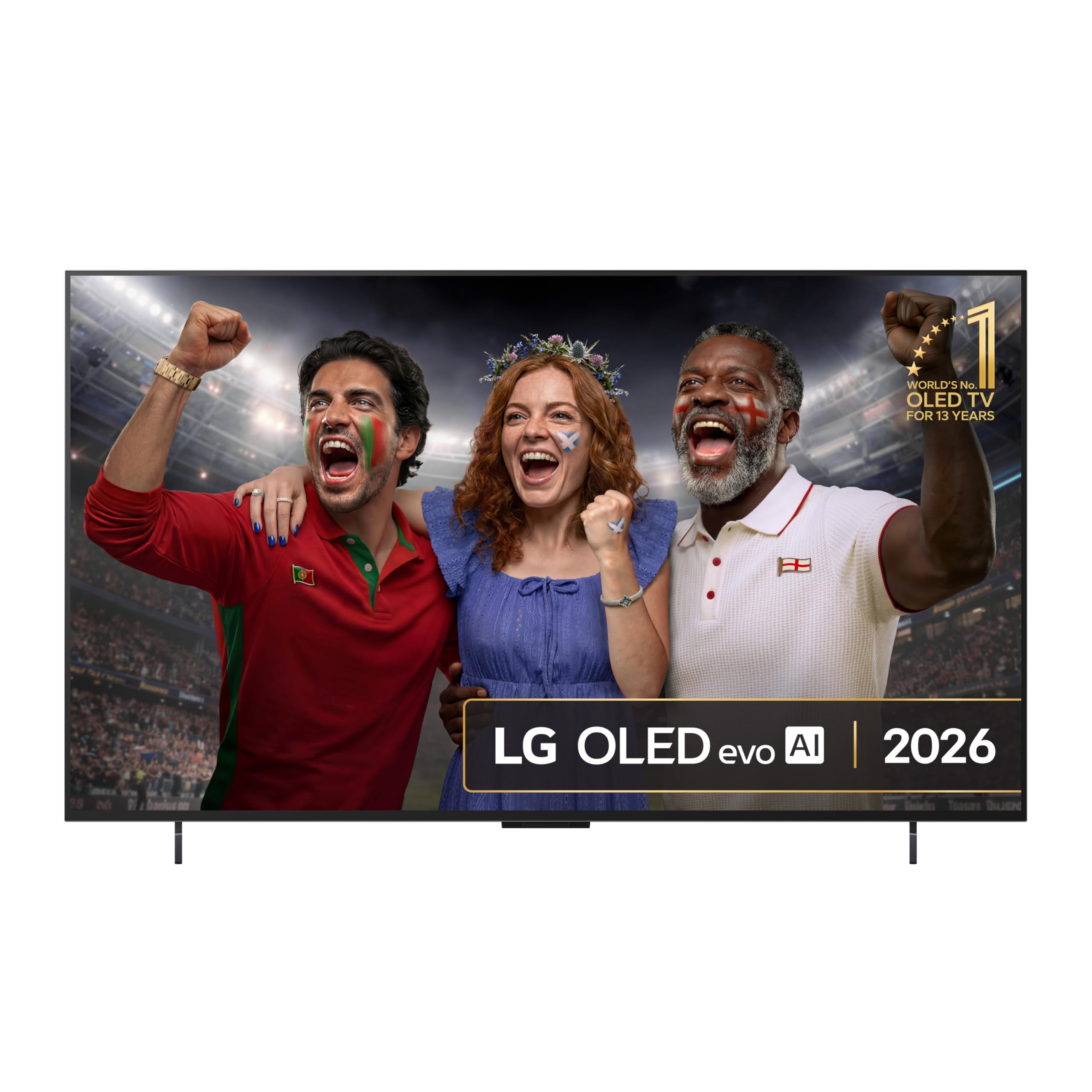LG 42" OLED evo AI C6 Smart TV - 4K Ultra HD OLED, Silver