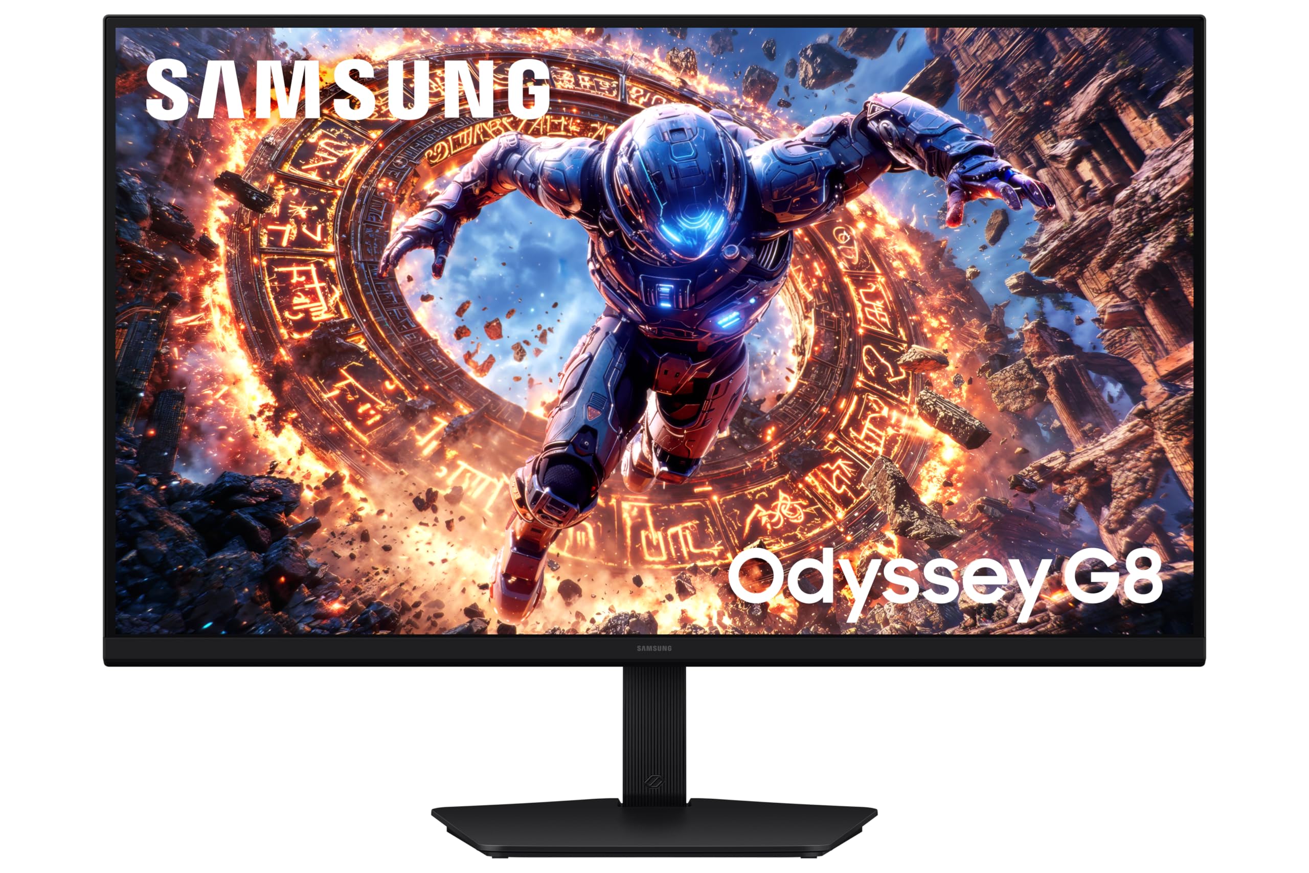 Samsung Odyssey G80HS 32" 6K 6144x3456 IPS Gaming Monitor, 1ms, Dual 330Hz 165Hz Refresh, HDR10+ Gaming, Gsync Compatible, Freesync Premium, HDMI 2.1, Displayport, USB, Height Adjust, LS32HG806ESXXU