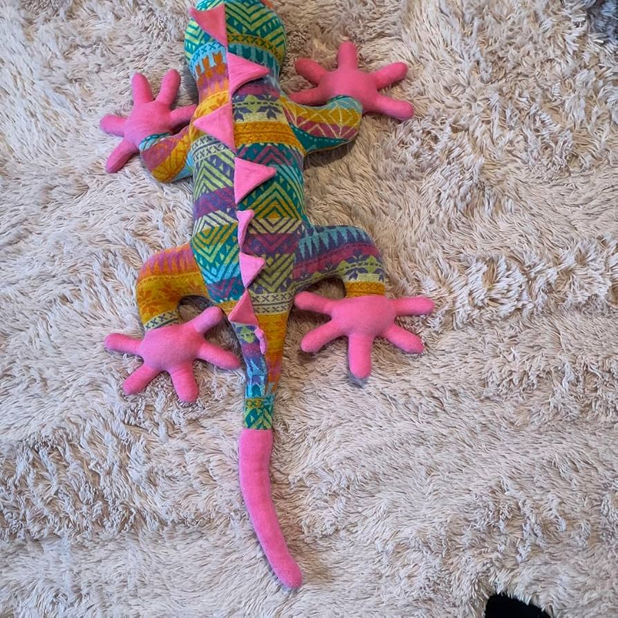 Amazon.co.jp: タオルサロンカラカラのタオル製大きなヤモリの