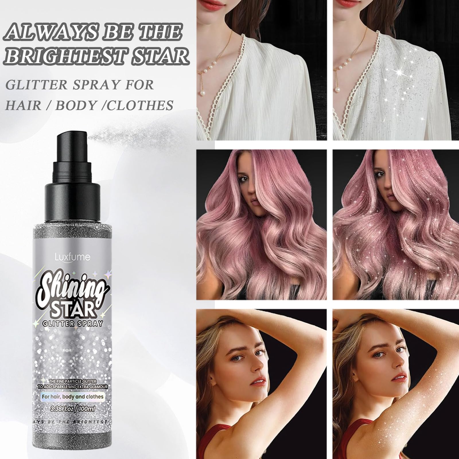 Spray glitter glitter glitter spray per capelli e twill glitter spray glitter glitter per fai da te spray glitter per capelli spray glitter per capelli spray glitter vestiti body glitter spray glitter