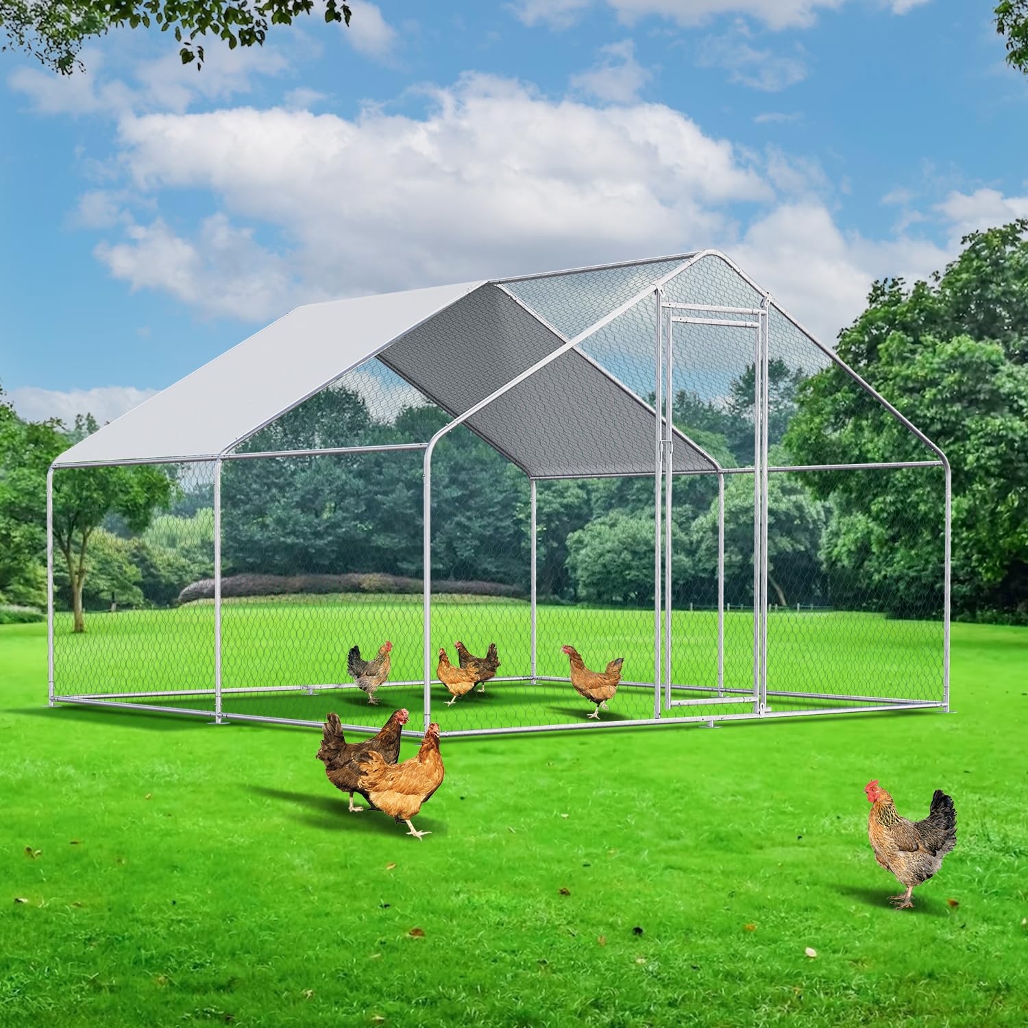 ★tet★入手困難★314-3★ロング★ユニロック★Predator★ Amazon.com: Efficraft Large Chicken Coop with Predator-Proof Mesh