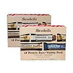 Barebells Protein Bars Variety Pack - 24 Bars (2 Packs of 12), 20g High Protein Treats - Chocolate Nutrition Bars with No Added Sugar - On-The-Go Breakfast or Post-Workout Snack