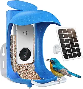 Smart Bird Feeder Camera with AI Identification, Auto Record & Motion Alerts for Bird Enthusiasts asin的图片