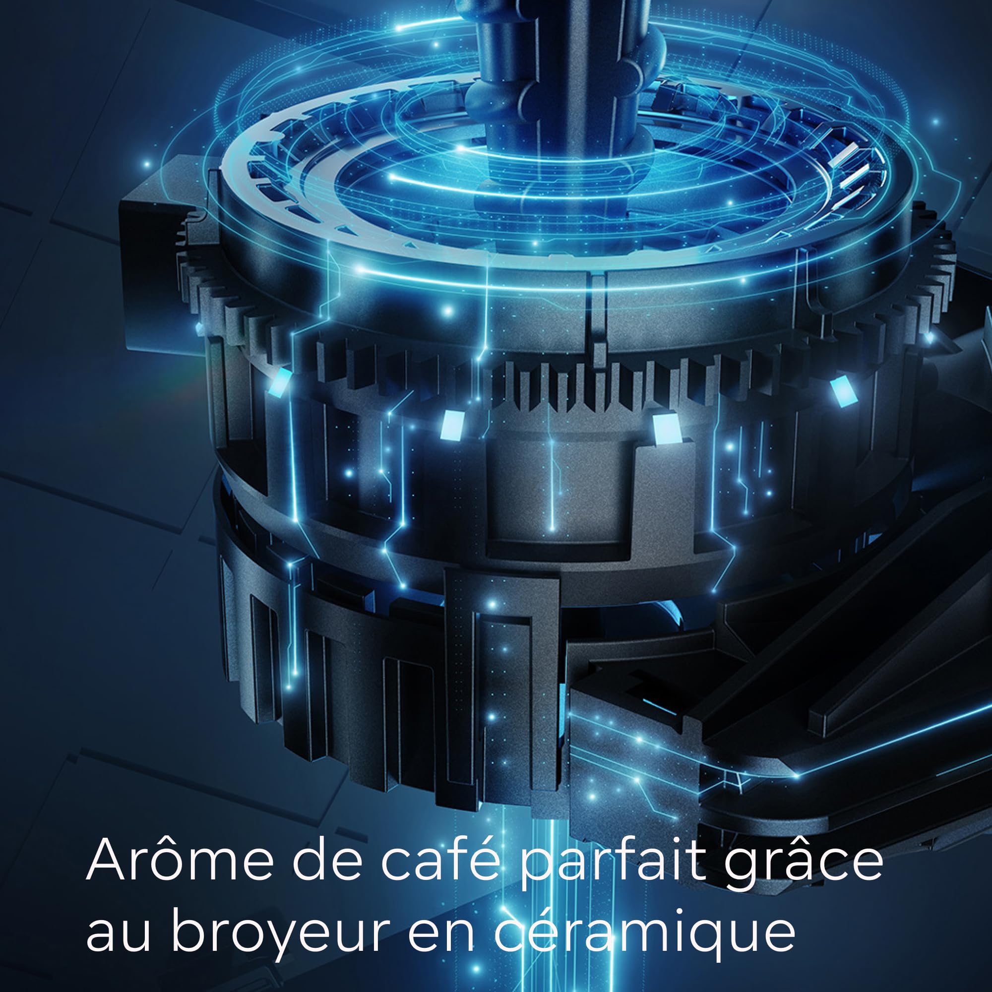 SIEMENS TQ513R01 EQ500 - Machine à café automatique, Broyeur céramique