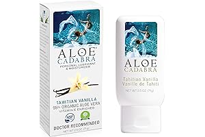 Aloe Cadabra Natural Water Based Personal Lube, Organic Vaginal Moisturizers for Her & Him