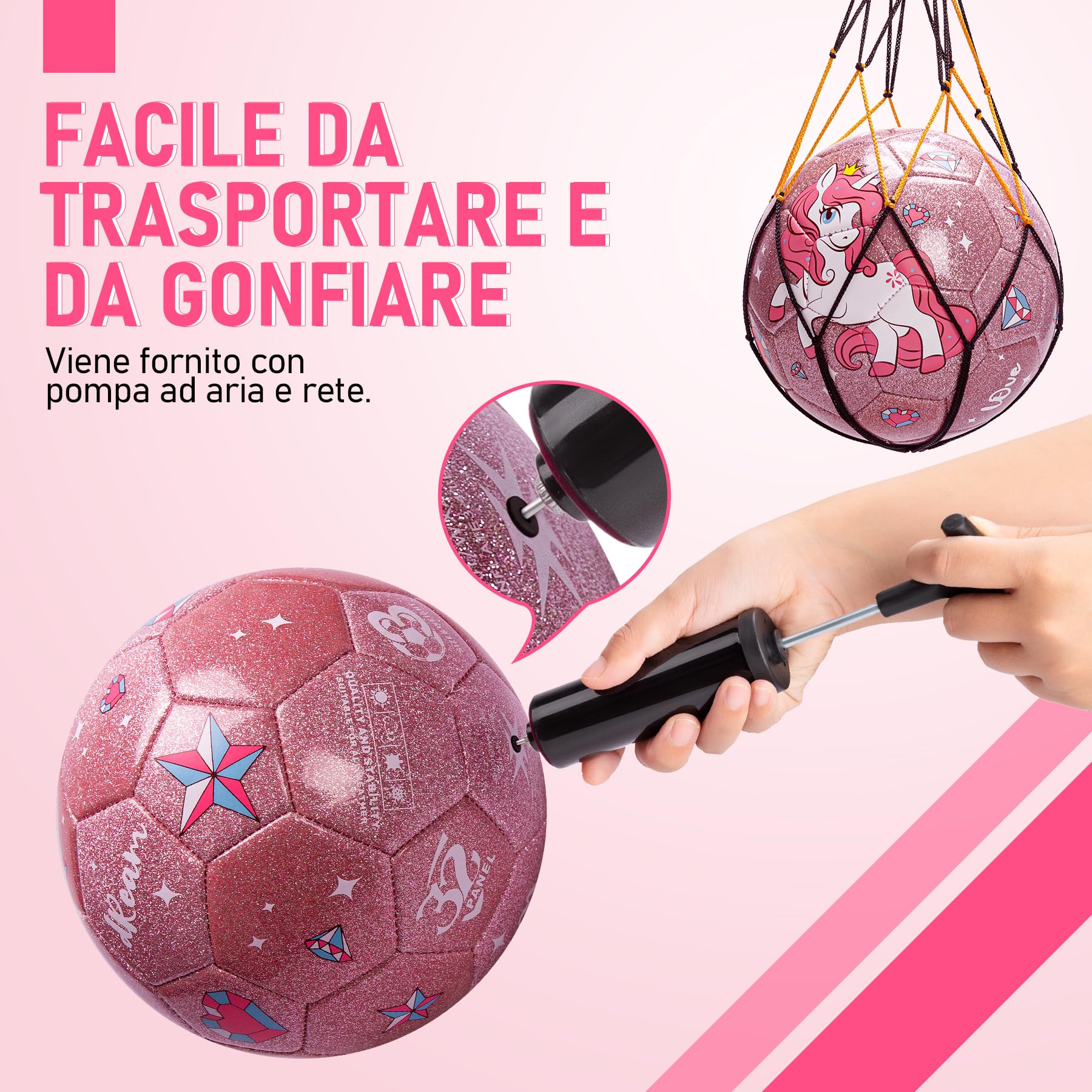 U&C Planet calcio taglia 3