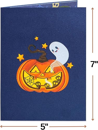 Miniatura 7 de Paper Love Tarjeta desplegable de Halloween de oso 3D, tarjetas de felicitación emergentes hechas a mano para celebraciones espeluznantes, truco o