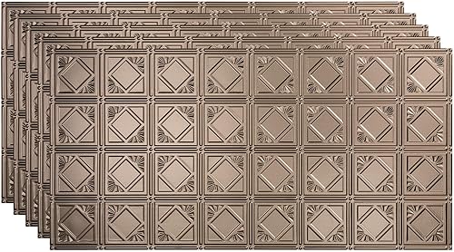 Miniatura 10 de Fasade Panel tradicional de 2x4 pies, adherible al azulejo del techo panel del techo - instalación simple y rápida.