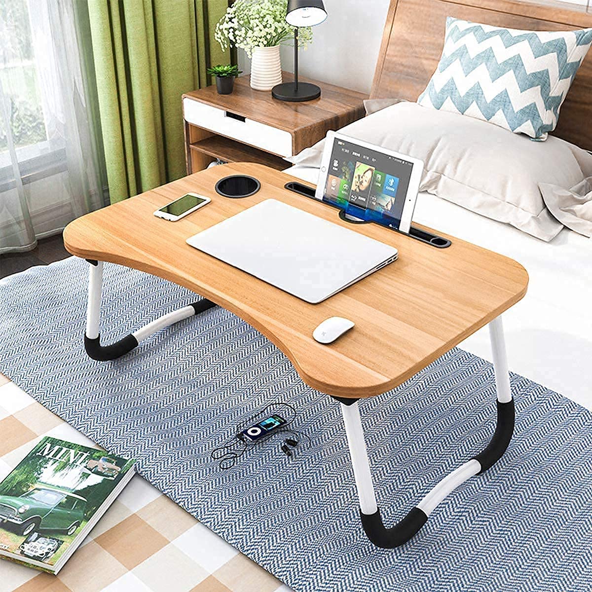 ADKD MultiPurpose Laptop Table/Study Table/Bed Table/Foldable and