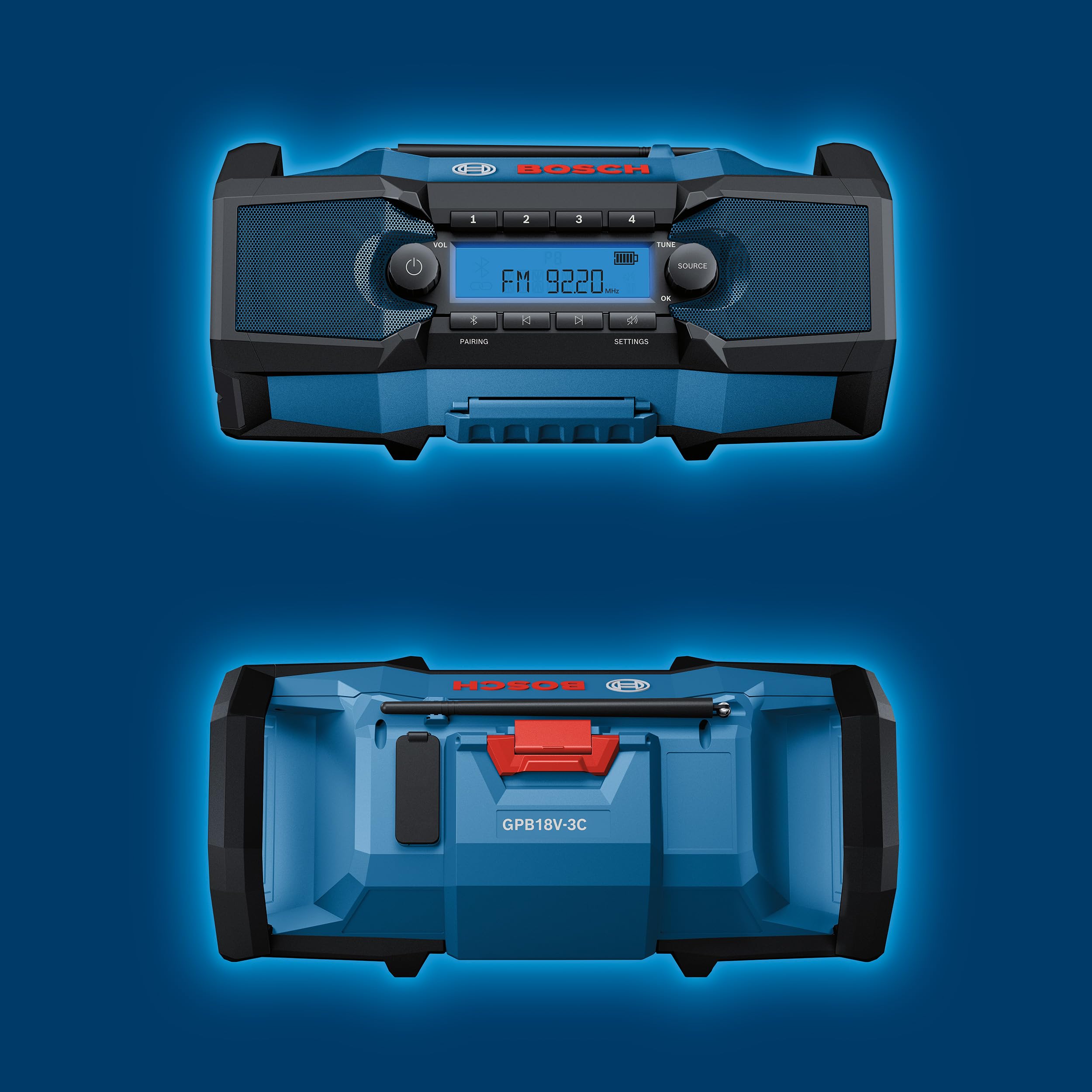 Bosch PRO 18V System Radio sans-fil GPB18V-3C (sans batterie)