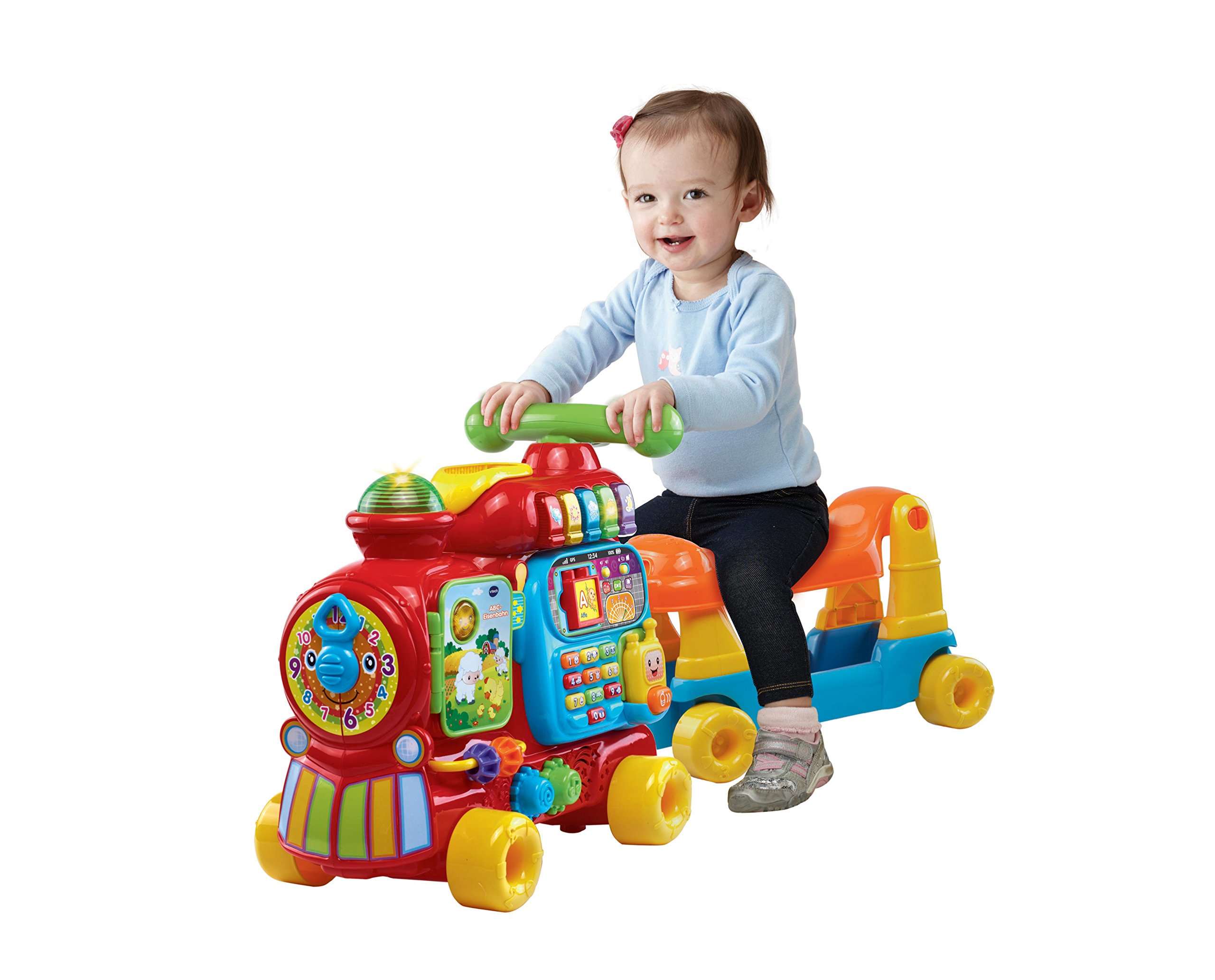 VTech Baby ABC-Eisenbahn – Lauflernwagen & Rutschfahrzeug