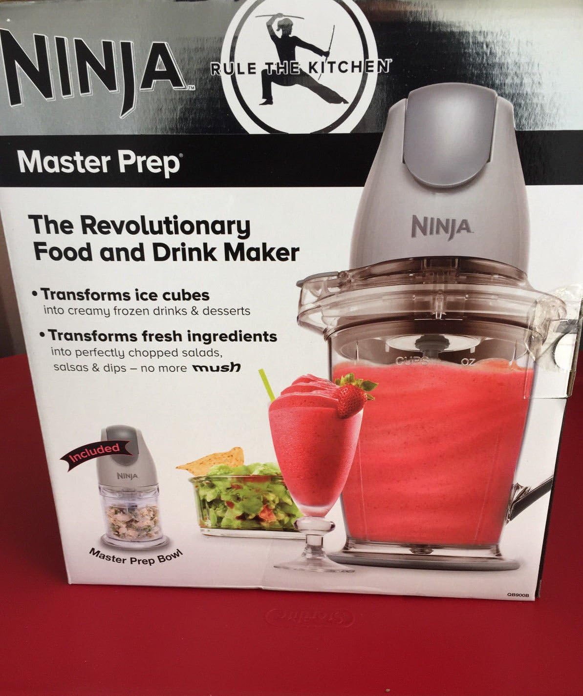NEW Ninja Master Prep Food & Drink Mixer Model QB900B Gray Blender Processor#BH4151Y G154GHRED427890 NEW Ninja Master Prep Food & Drink Mixer Model QB900B Gray Blender Processor#BH4151Y G154GHRED427890