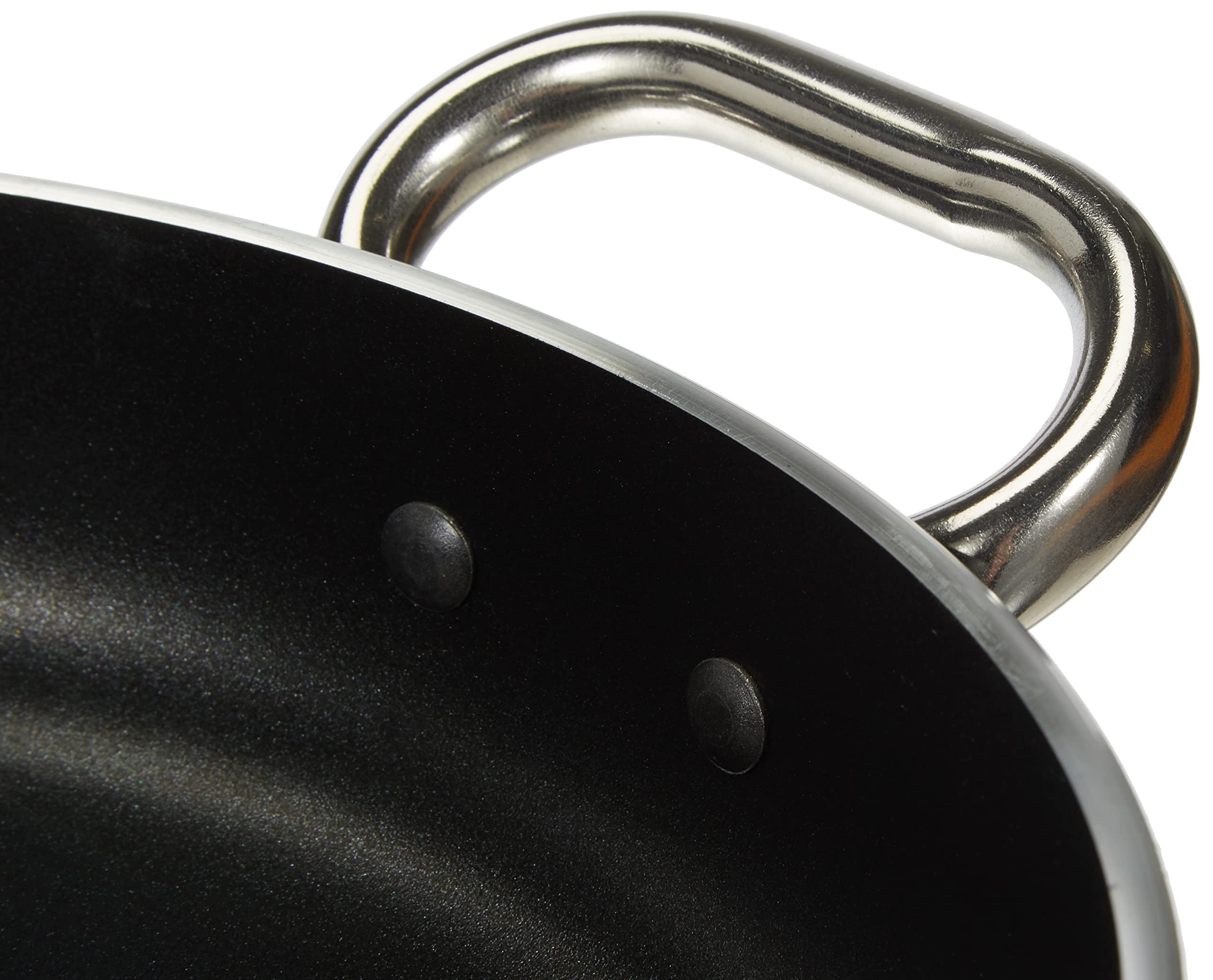Pentole Agnelli Alsa2110ss28 - Tegame In Alluminio Antiaderente 5mm Con 2 Maniglie, Nero, 28 Cm, 1 Pezzo