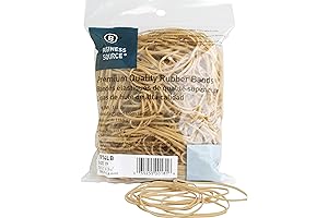 Business Source Natural Rubber Bands for Balloons