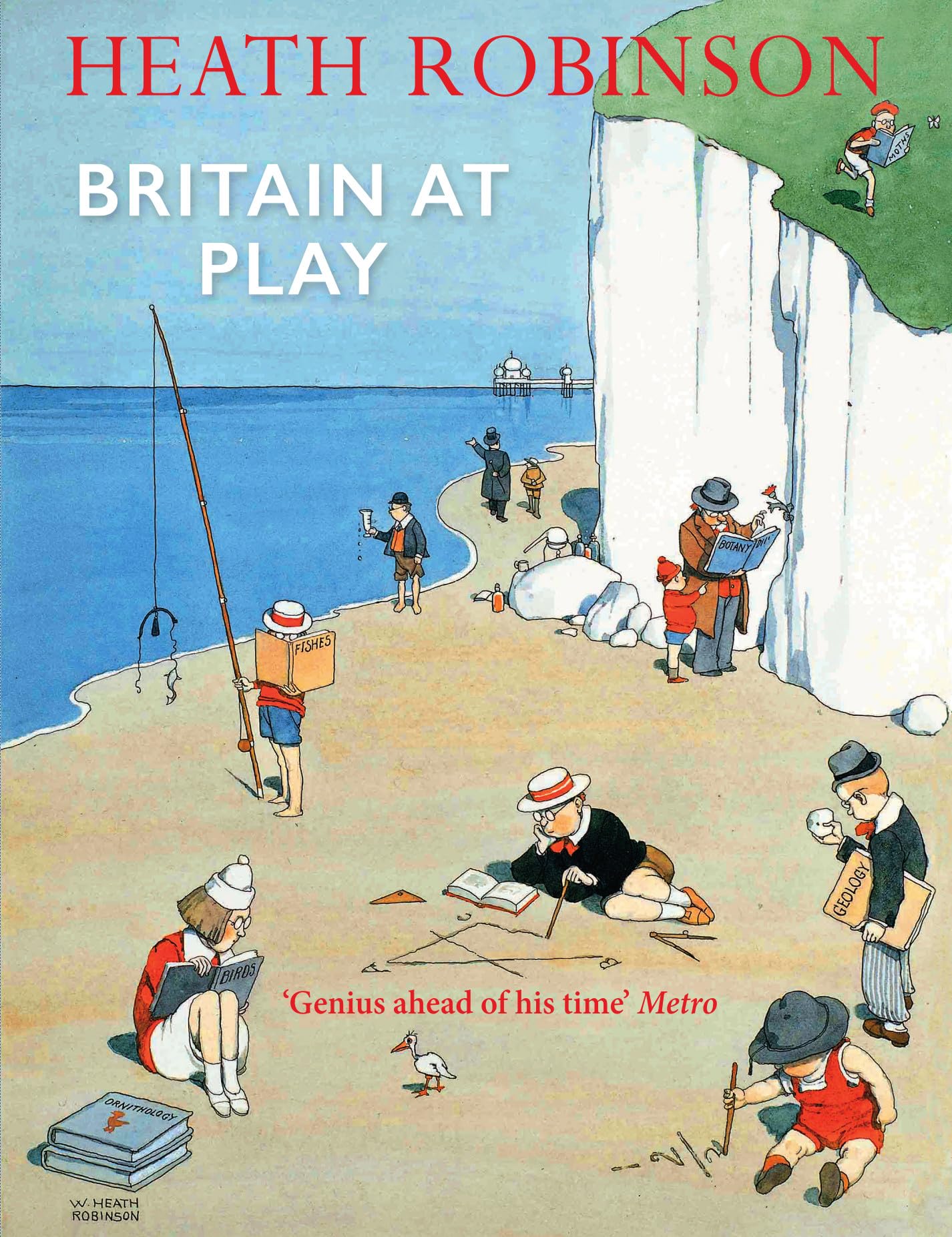 Britain At Play by Heath Robinson (Hardback Book)