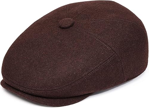 Gorra de Newsboy para hombre, gorra plana, mezcla de lana de hiedra, gorras para hombre, sombrero de Gatsby