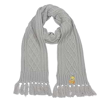 AI ACCESSORY INNOVATIONS LOONEY TUNES ADULT CABLE KNIT SCARF